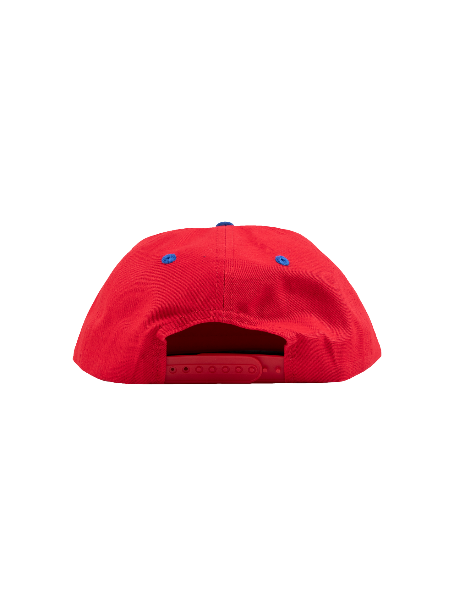 RED/ ROYAL BLUE 5 PANEL HAT