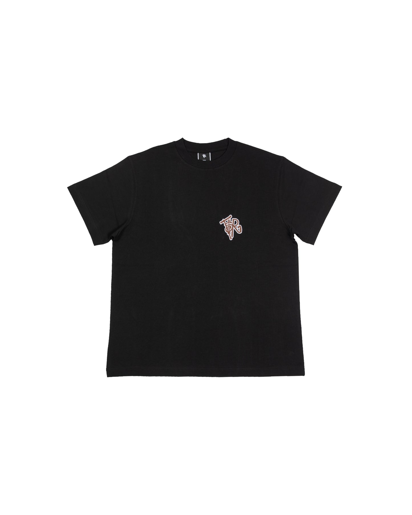 BLACK/ BROWN SHORT SLEEVE TEE