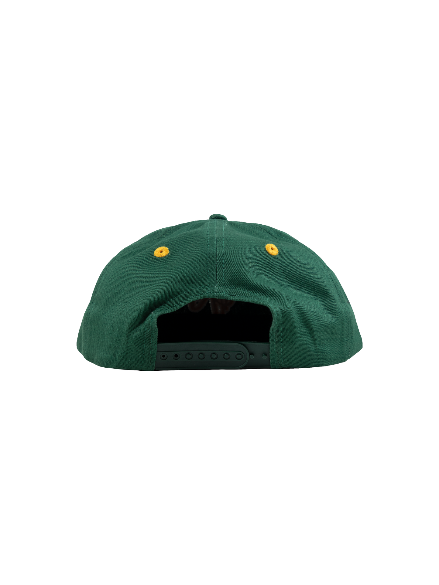 FOREST GREEN/ GOLD 5 PANEL HAT